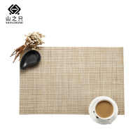 山之只 编织纹隔热防滑餐垫 45*30cm 张