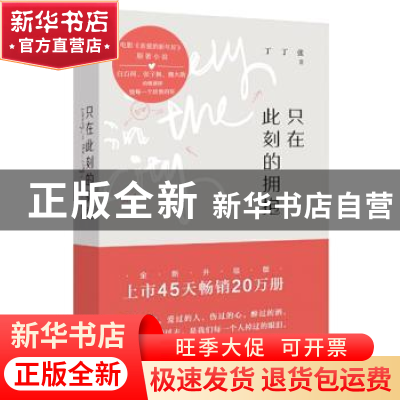 正版 只在此刻的拥抱 丁丁张著 浙江文艺出版社 9787533952068 书