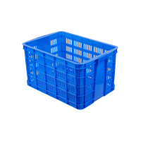 臻远ZY-SNXD-158塑料筐周转筐水果蔬菜收纳筐长方形货筐胶框 630*435*350