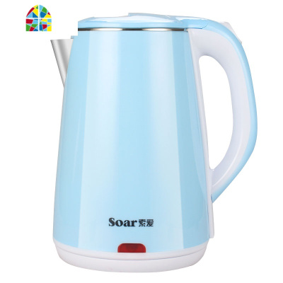 奔浦电热水壶家用大容量自动断电保温电热壶快煮水器随手泡烧水壶 FENGHOU 高贵黑