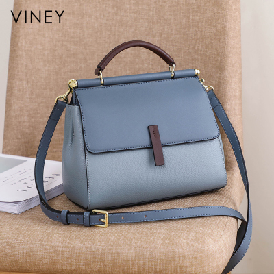Viney包包女包2020新款头层牛皮2020潮手提小ck单肩包真皮斜挎包