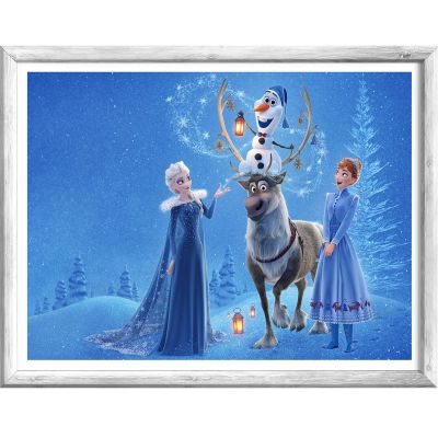 敬平十字绣钻石画满钻全贴卧室书房小幅手工儿童益智贴钻5D欧式钻石绣P020魔方钻40*30满钻全贴