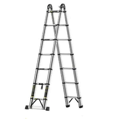 瑾如云海 梯子 伸缩梯 不锈钢伸缩梯2.9+2.9m 把