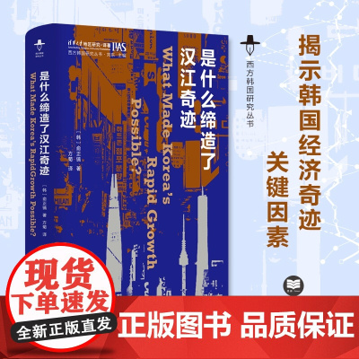 是什么缔造了汉江奇迹 西方韩国研究丛书 一反主流观点 揭示20世纪韩国经济奇迹的真正关键因素 RM