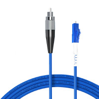 光为视讯 铠装单模单芯尾纤 LC-FC1米 根