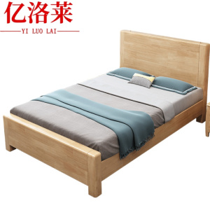 亿洛莱 单人床+床头柜 1000*2000mm 套