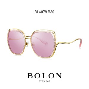 暴龙太阳镜女新款明星同款墨镜大框显瘦TR板材时尚眼镜BL6078