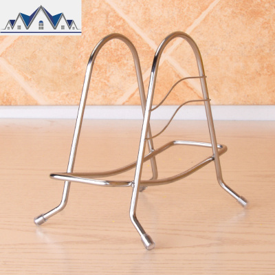 多用途砧板架304不锈钢无磁锅盖架菜板架厨房置物架案板沥水架子 三维工匠