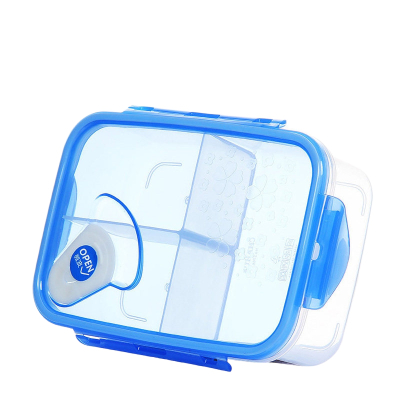 茶花 丁香单层饭盒1.25升 21.5*14.7*6.7cm/个