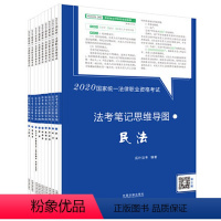 [正版] 司法考试2020国家法律职业资格考试法考笔记思维导图 中国法制出版社