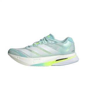 阿迪达斯(adidas)女款轻便跑鞋透气减震专业训练竞速鞋蓝灰拼色EN