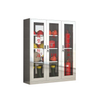 乙壬304不锈钢应急物资柜消防救援器材箱防护用品柜室外消防柜高1600*宽1500*深400(加厚304材质)不含器材