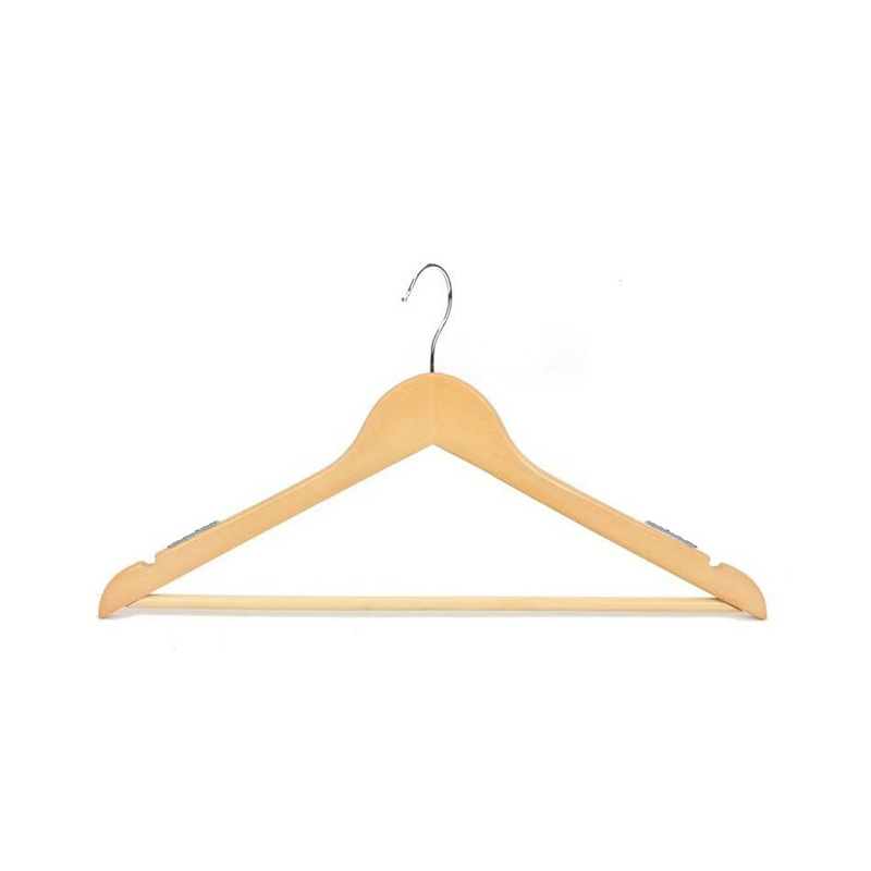 山之只 木质防滑衣架 44.5cm 个