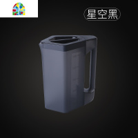 韩式加厚耐热冷水壶塑料凉水壶果汁壶家用大容量可高温茶水壶冷饮 FENGHOU 象牙白[单壶]
