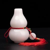 美帮汇禄雅禄白玉葫芦摆件福禄家居客厅摆设玄关电视桌柜装饰品
