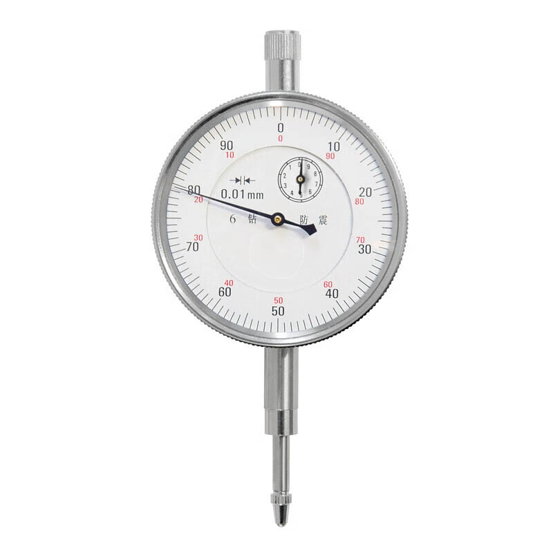 企采严选 哈量百分表0-10mm银色