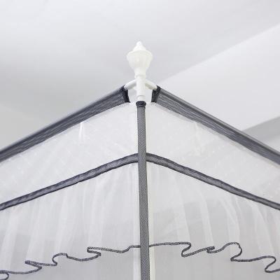 家柏饰(CORATED)坐床蚊帐全封闭拉链款式防摔儿童1.5m床1.82.0米加密加厚