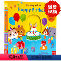 生日快乐 [正版]148元8件The Wheels on the Bus 英文原版童谣机关操作书 Sing along