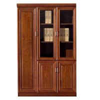 首指(SZ)木质文件柜/办公柜/三门书柜E-8703左木门