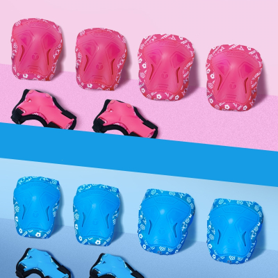  儿童轮滑鞋护具迈高登滑板车旱冰溜冰鞋平衡车加厚护膝护肘护手套装