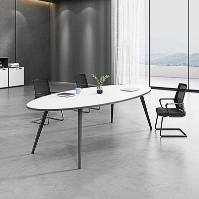 金菲罗格钢制会议桌简约洽谈桌 1.8x0.9m会议桌