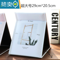 敬平可爱卡通大学生寝室桌面台式化妆镜超大女梳妆镜子纸折叠便携便携式用镜 超大号CH-毛巾