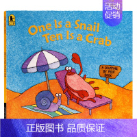 [正版]英文原版绘本 One Is a Snail, Ten Is a Crab 5-8岁儿童数学启蒙早教图画书 1-1
