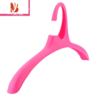 三维工匠塑料半圆衣架宽肩防滑衣架防皱衬衫T恤外套晾衣架不起包衣撑