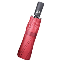 全自动钢骨玻纤 碰击布 橡胶漆手柄YF-Z2021044 晴雨两用伞