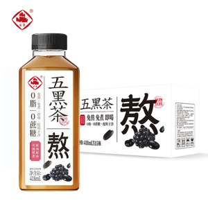 崟露 五黑茶418ml*15瓶