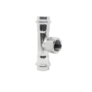 轩昱隆不锈钢卡压内丝三通 /个