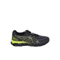 亚瑟士(ASICS)跑鞋男鞋潮流减震休闲运动鞋黑绿拼色流线型舒适厚