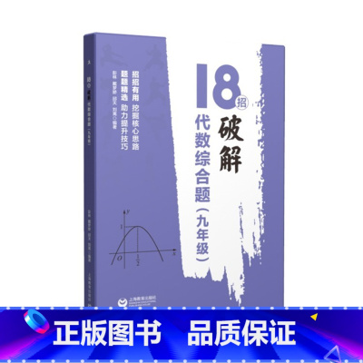 九年级代数综合题 初中通用 [正版]18招破解几何综合题代数综合题 7七8八9九年级中考几何辅助线 初一二三数学几何代数