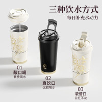 格沵 格沵山茶花闪耀保温杯(夜蕾山茶)黑金 GE-23AW-B77 500ml