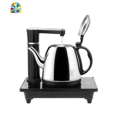 CB-A自动上水壶电热水壶家用烧水壶304不锈钢电茶炉套装 FENGHOU 201不锈钢黑色A118