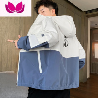 七斓夹克男2023新款韩版潮流ins炸街立领休闲宽松痞帅工装外套