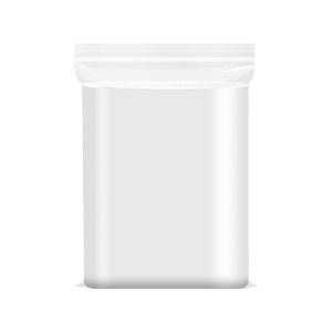 翌嘉YJ5121733密封袋PE自封袋透明食品包装袋 10丝白边 10*15cm(200个) 常用