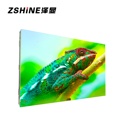 泽显Zshine P0.9全彩COB倒装LED显示屏无缝拼接高清电子屏(600*337.5mm单箱体)LC-P0.9