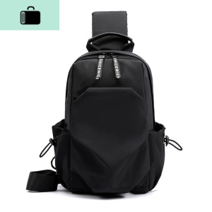 胸包男新款牛津布防水休闲斜挎包小型随身潮牌个性百搭单肩小背包NEW LAKE男士斜挎包