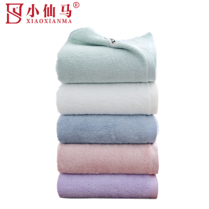 小仙马 艾草抗菌竹纤维浴巾 XXM-2004 条