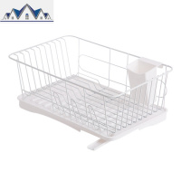 铁艺放碗架厨房碗盘沥水架收纳架餐具架子碗筷置物架收纳篮 三维工匠