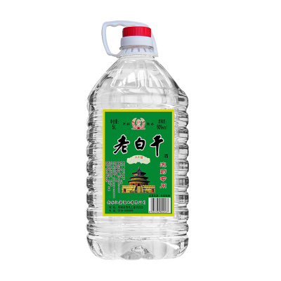 衡水衡记老白干60度高度泡药专用酒5L桶装 水、高粱、小麦酿造散装白酒约10斤装
