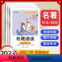 全套3册]中考名著速读导读必读12部+24部+中考名著真题全刷 [正版]猎人笔记原著完整无删减版 人民教育出版社屠格涅夫