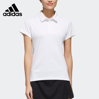 adidas阿迪达斯正品2020夏季新款女子网球运动短袖POLO衫FS3793