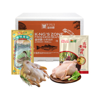 金世尊[国企联名]山林散养老母鸡麻鸭组合1950g