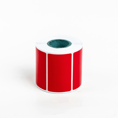 爱墨 E6-5030-600RT强粘平面标签纸红色 /卷