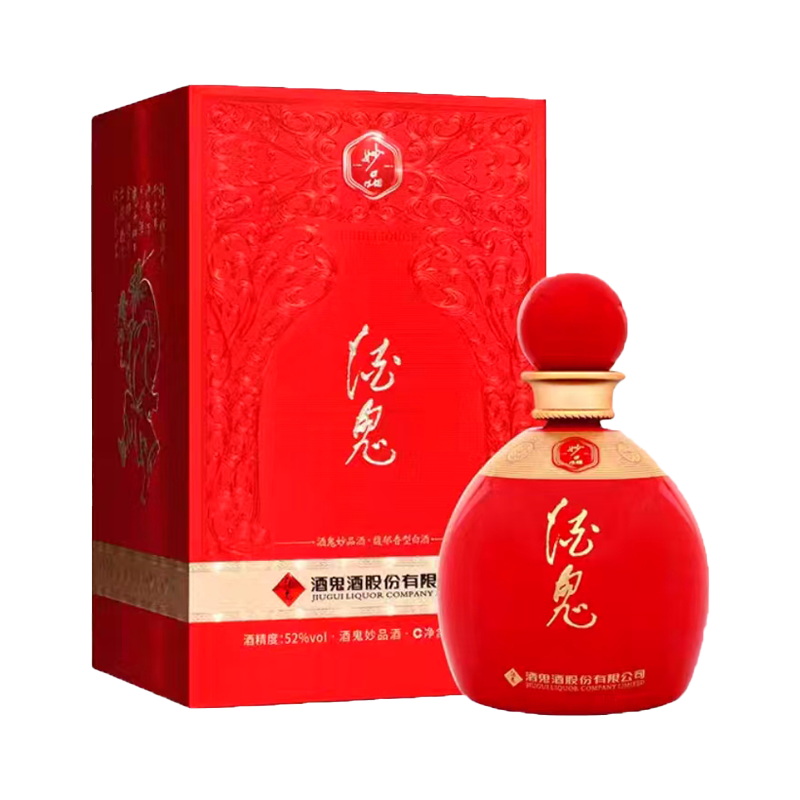 酒鬼酒 红妙品 52度 500ml 馥郁香型白酒