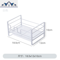 厨房海绵沥水收纳架铁艺台面水池水置物架洗碗布抹布架收纳 三维工匠