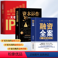 [正版]3册 融资全案 做一家值钱的公司+从天使投资到IPO+资本运作30种模式与实战解析 民营经济市场金融融资方案商