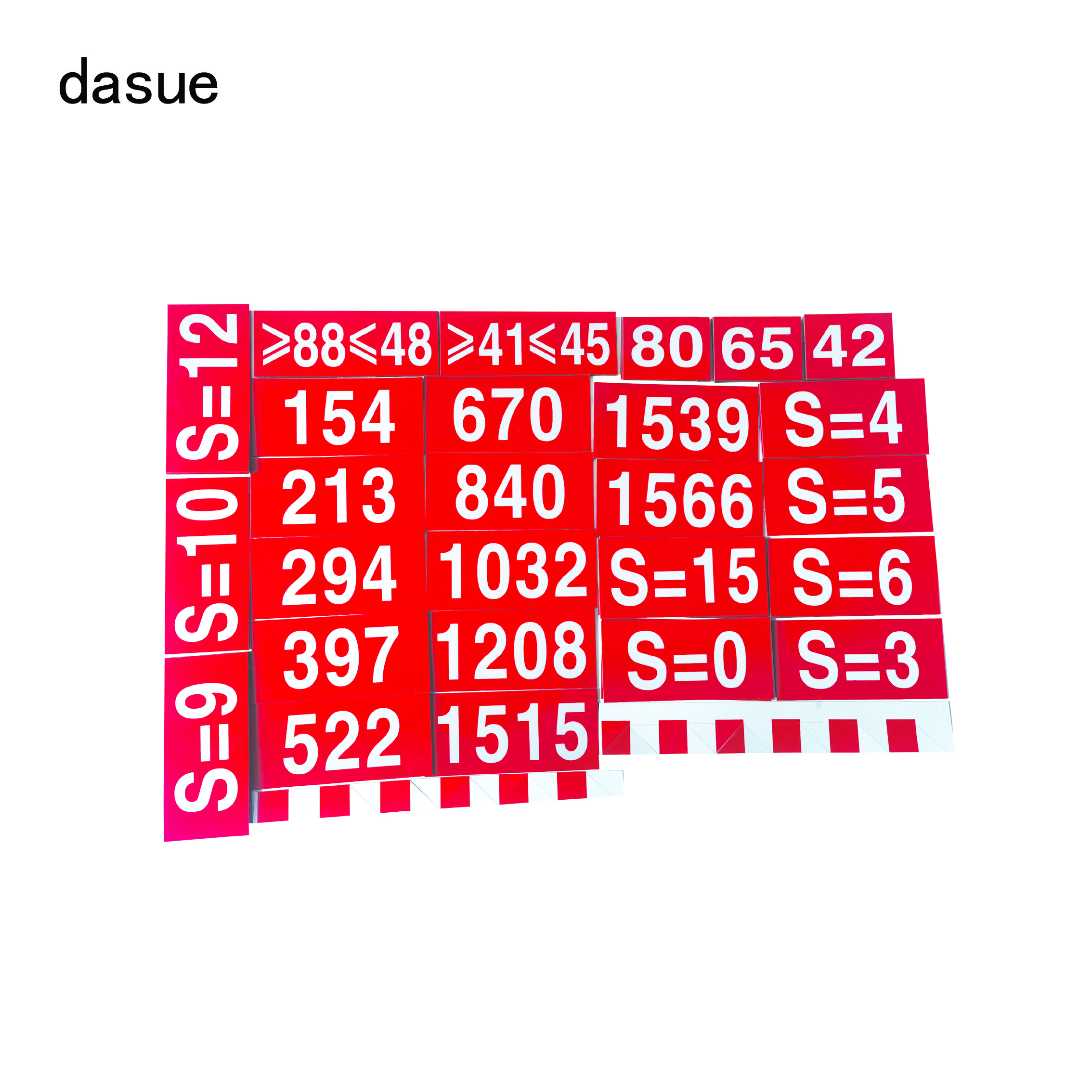 DASUE CZ2209道岔标志 DSK005 (单位:组)